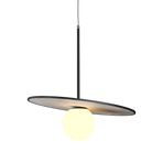 Accord Lighting 1594.44 Orbit Accord Pendant in Charcoal