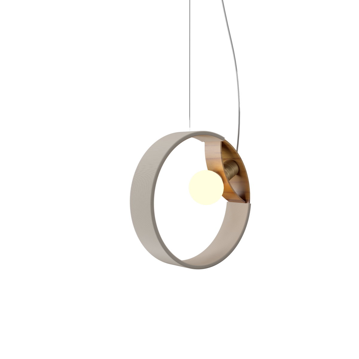Accord Lighting 1600.12 Sfera Accord Suspension en teck