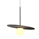 Accord Lighting 1607.44 Orbit Accord Pendant in Charcoal