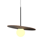Accord Lighting 1607.06 Orbit Accord Pendant in Imbuia