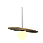 Accord Lighting 1607.49 Orbit Accord Pendant in Organic Gold