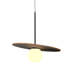 Accord Lighting 1607.12 Orbit Accord Pendant in Teak