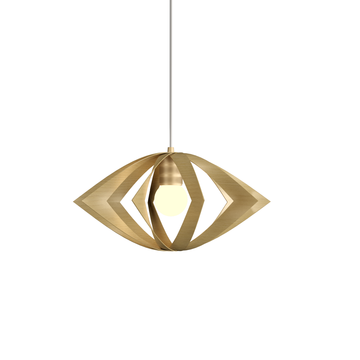 Accord Lighting 1610.49 Accord polyvalent Suspension en or biologique