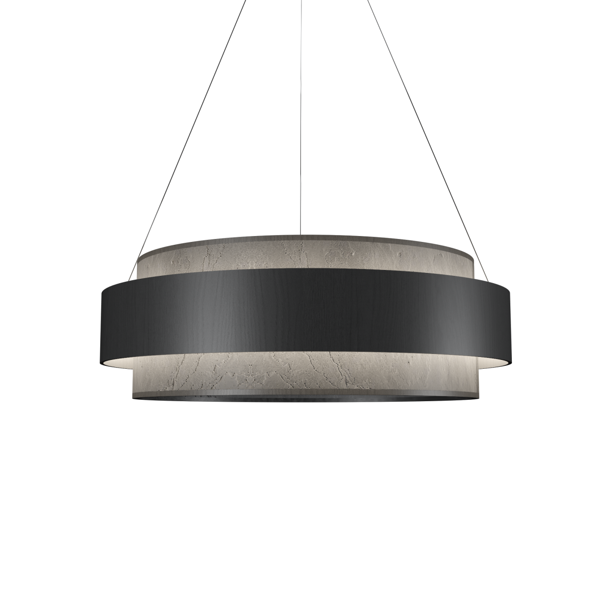 Accord Lighting 1624LED.50 Petra Accord Pendant in Organic Grey