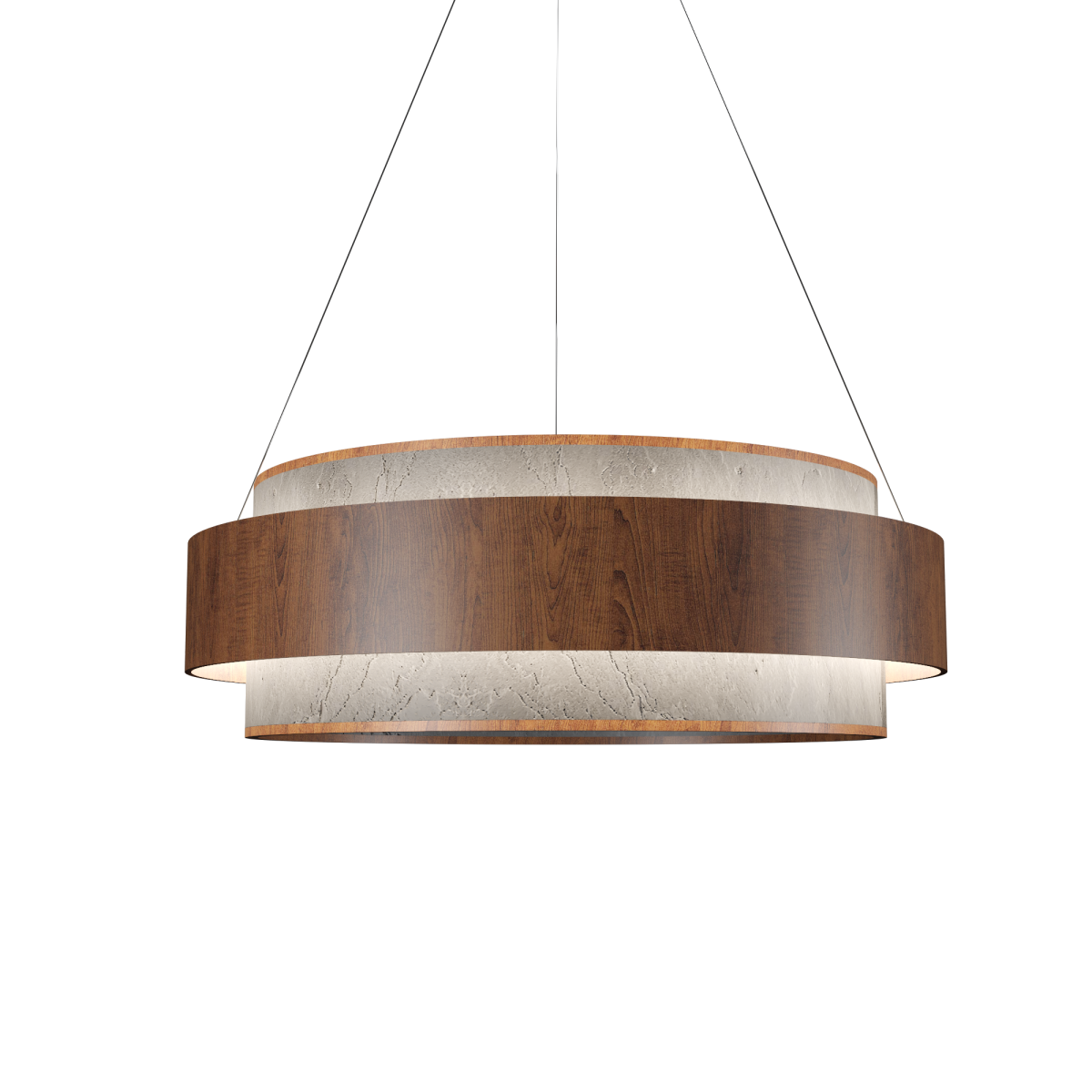 Accord Lighting 1624LED.06 Petra Accord Pendant in Imbuia