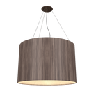 Accord Lighting 1628.18 Cylindrique Accord Suspension en noyer américain