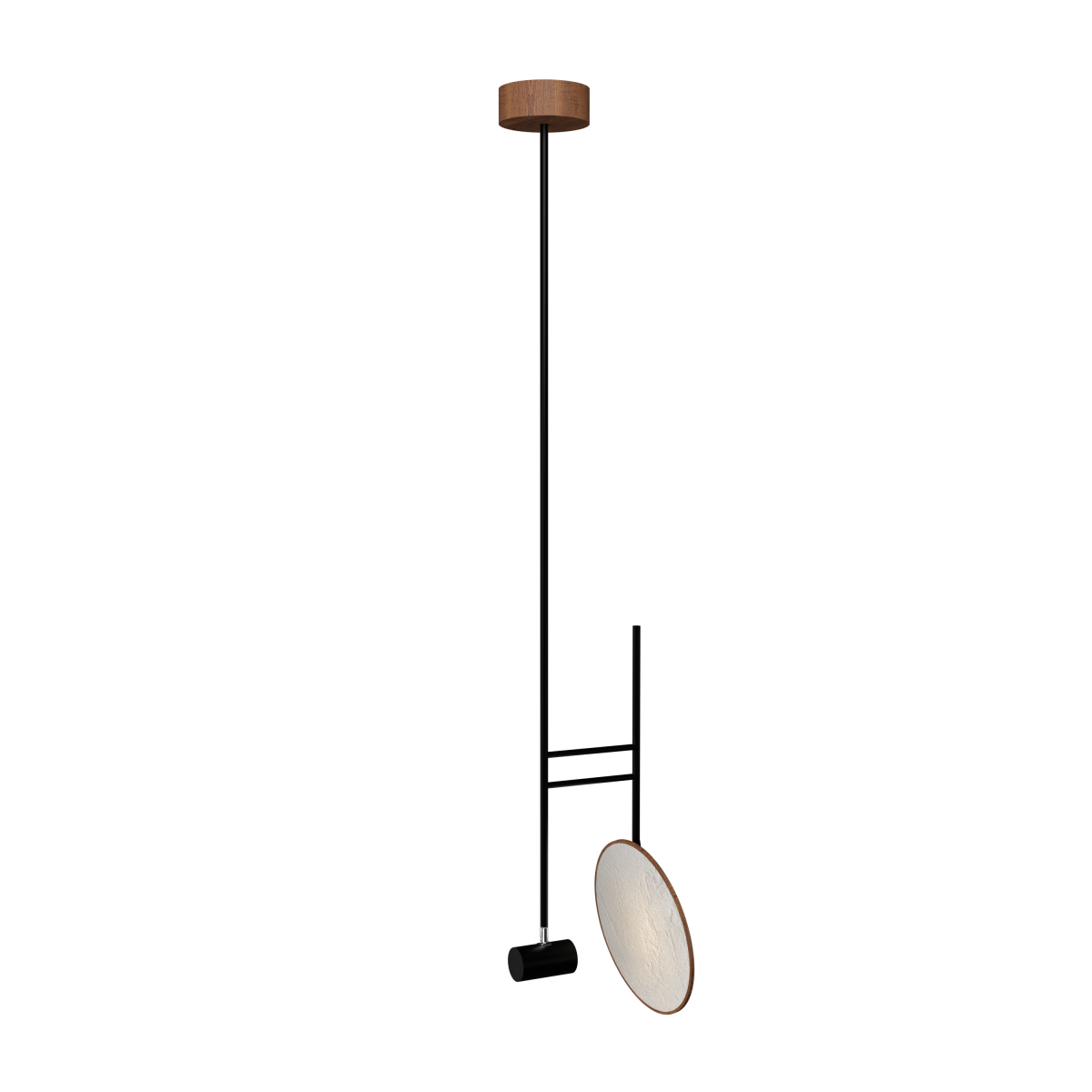 Accord Lighting 1636.06 Dot Accord Pendant in Imbuia