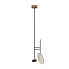 Accord Lighting 1636.06 Dot Accord Pendant in Imbuia