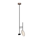 Accord Lighting 1636.18 Dot Accord Pendant in American Walnut