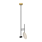 Accord Lighting 1636.49 Dot Accord Pendant in Organic Gold