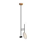 Accord Lighting 1636.12 Dot Accord Pendant in Teak