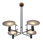 Accord Lighting 1637.06 Dot Accord Pendant in Imbuia