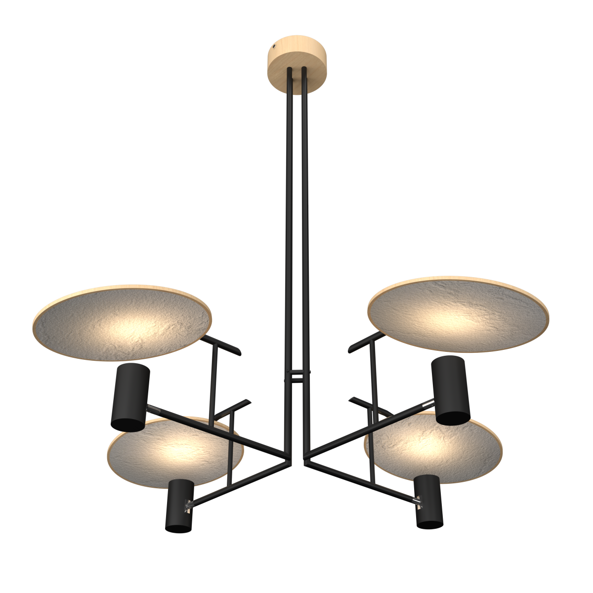 Accord Lighting 1637.34 Dot Accord Pendant in Maple