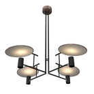 Accord Lighting 1637.18 Dot Accord Pendant in American Walnut