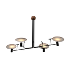 Accord Lighting 1638.06 Dot Accord Pendant in Imbuia