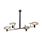 Accord Lighting 1638.18 Dot Accord Pendant in American Walnut