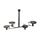 Accord Lighting 1642.50 Dot Accord Pendant in Organic Grey