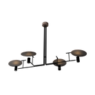 Accord Lighting 1642.18 Dot Accord Pendant in American Walnut