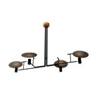 Accord Lighting 1642.12 Dot Accord Pendant in Teak