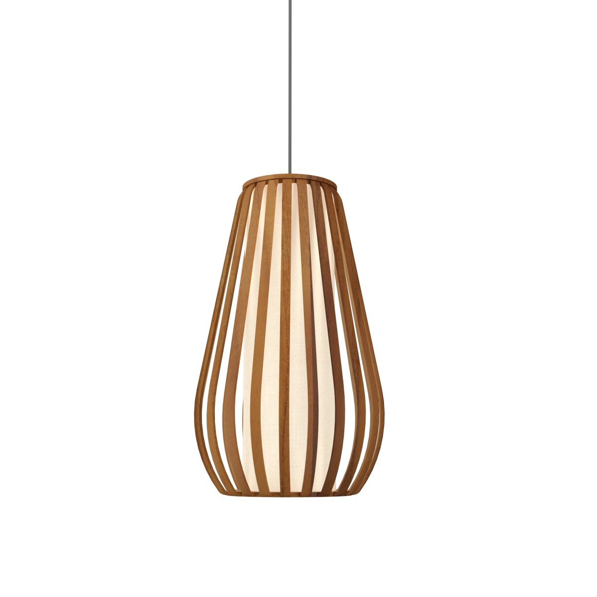 Accord Lighting 1648.12 Balloon Accord Pendant in Teak