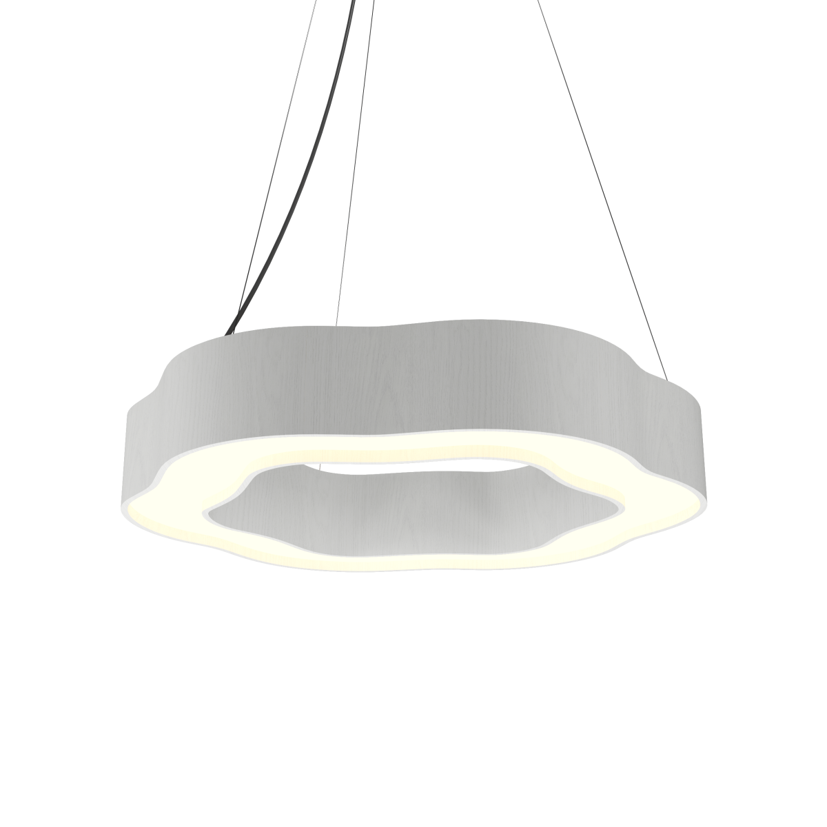 Accord Lighting 1651LED.47 Organic Accord Pendant in Organic White