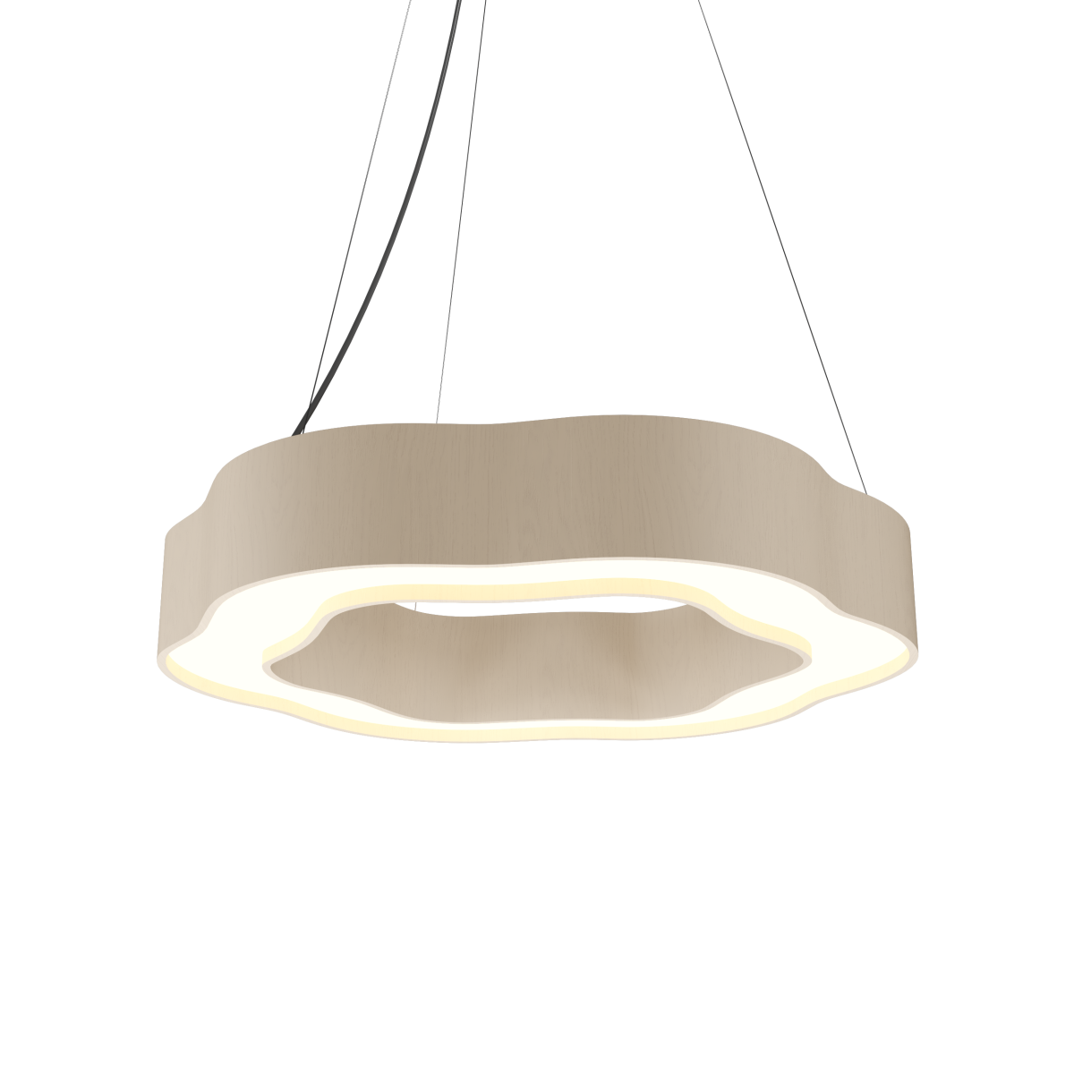 Accord Lighting 1651LED.48 Organic Accord Pendant in Organic Cappuccino