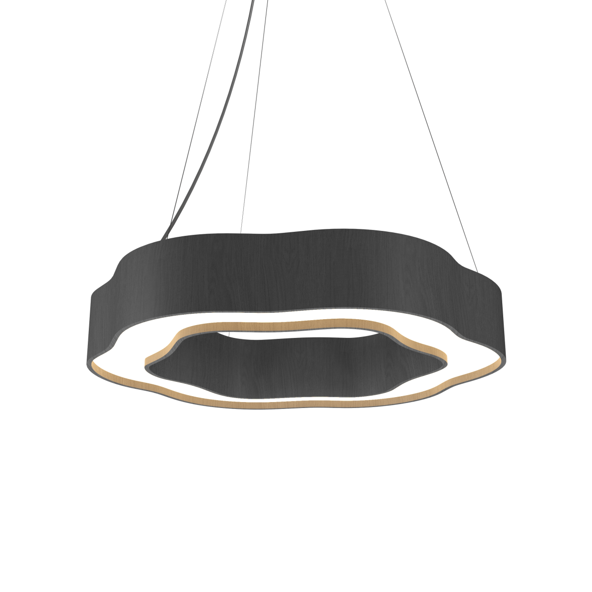 Accord Lighting 1651LED.50 Organic Accord Pendant in Organic Grey