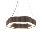 Accord Lighting 1651LED.18 Organic Accord Pendant in American Walnut