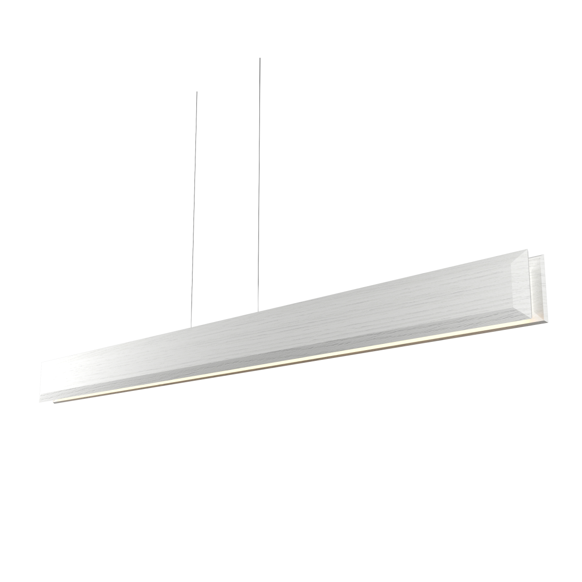 Accord Lighting 1658LED.47 Facet Accord Suspension en blanc biologique