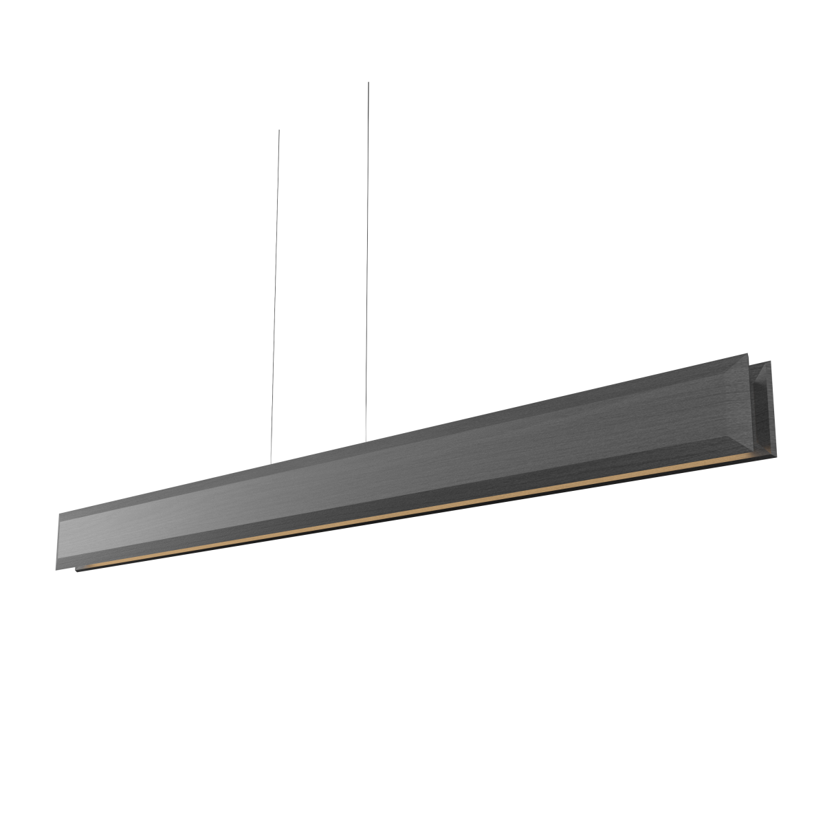 Accord Lighting 1658LED.50 Facet Accord Suspension en gris organique