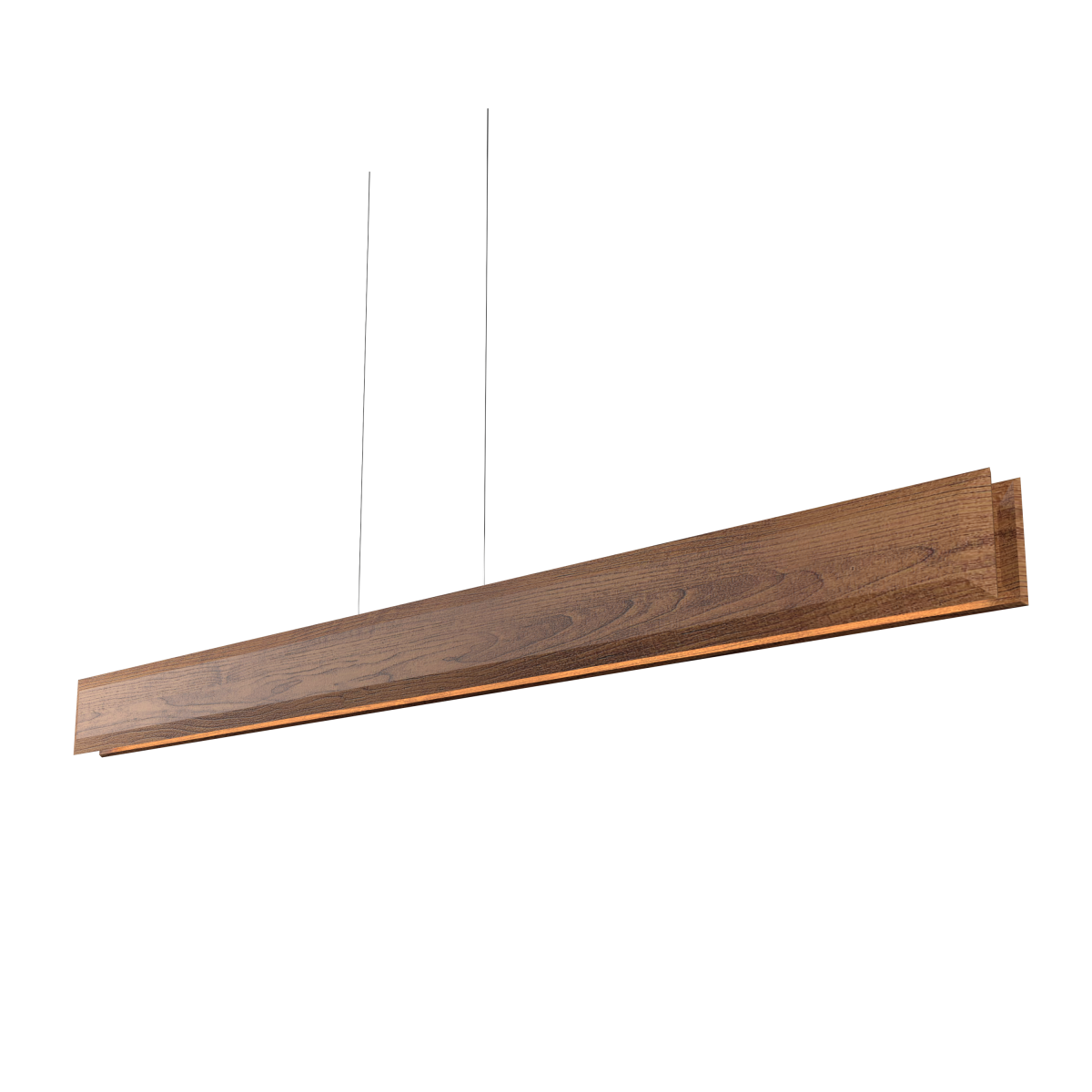 Accord Lighting 1658LED.06 Facet Accord Suspension à Imbuia