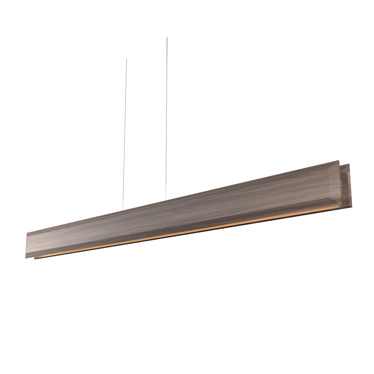 Accord Lighting 1658LED.18 Facet Accord Suspension en noyer américain