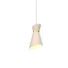 Accord Lighting 1663.48 Accord Conique Suspension dans un cappuccino bio