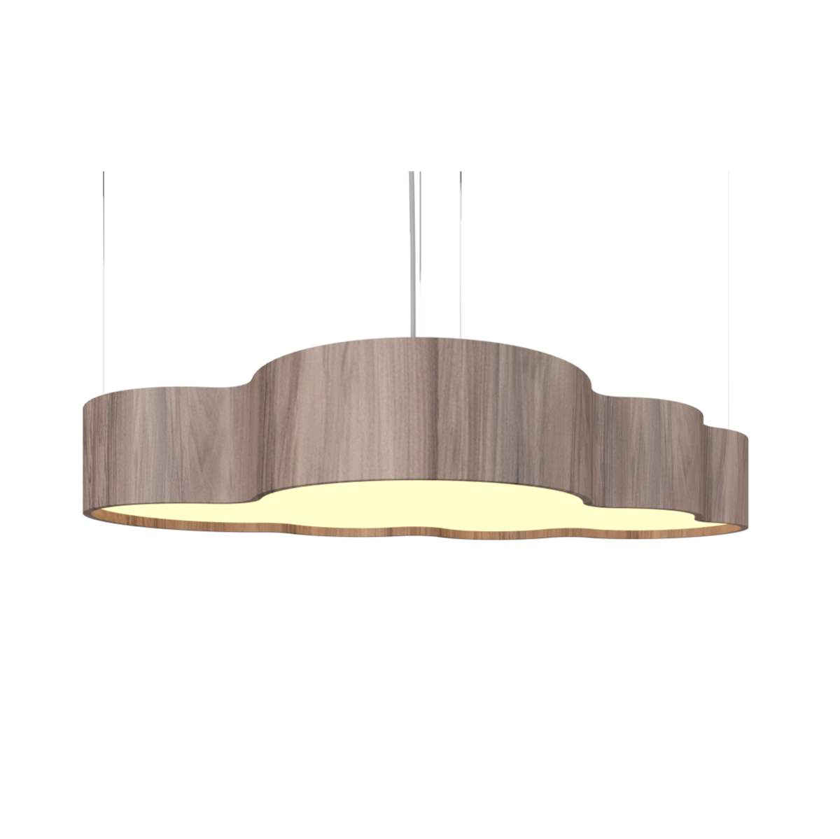 Accord Lighting 1654LED.18 Nuvula Accord Suspension en noyer américain
