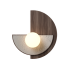 Accord Lighting 4256.18 Petra Accord Wall Lamp in American Walnut