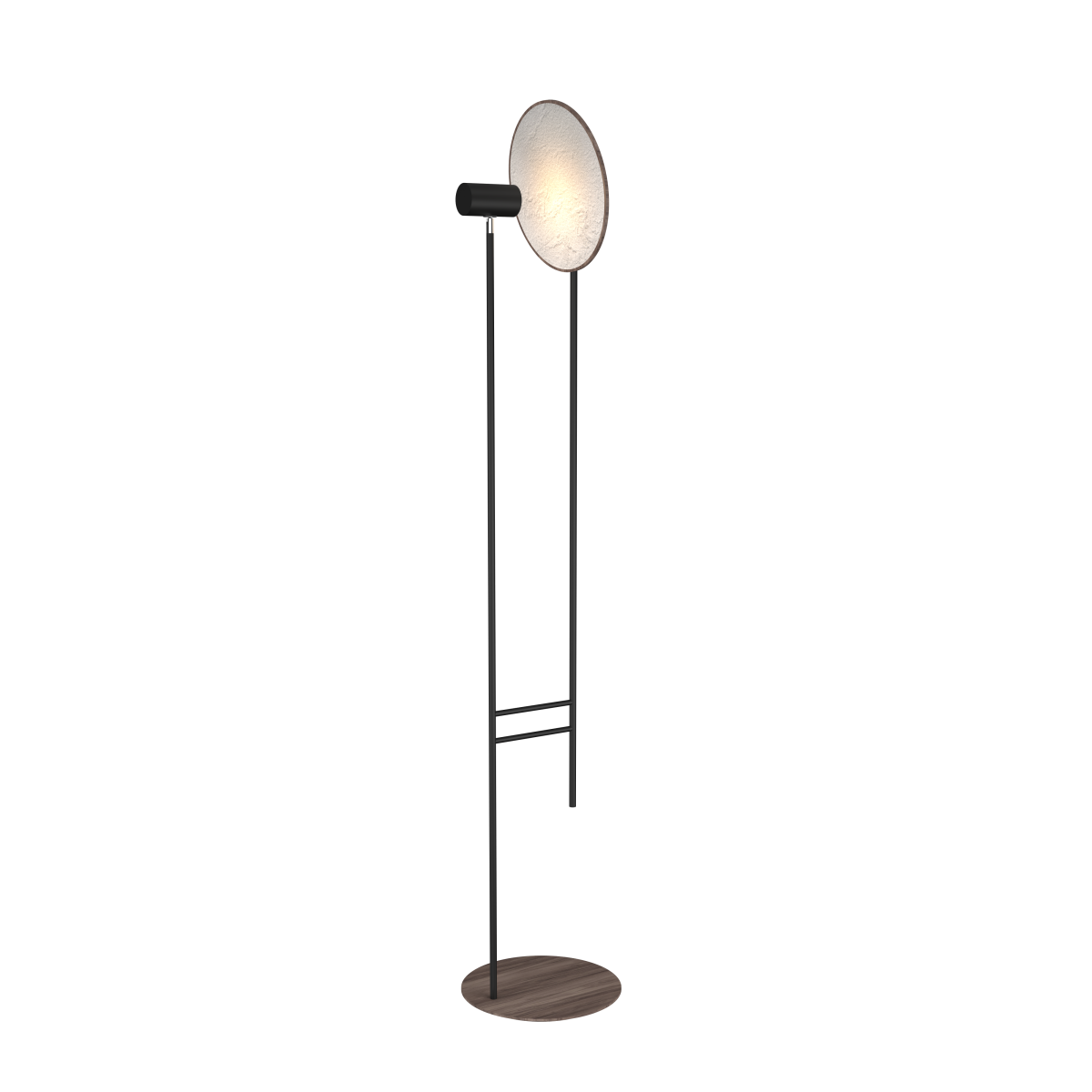 Accord Lighting 3063.18 Dot Accord Floor Lamp in American Walnut