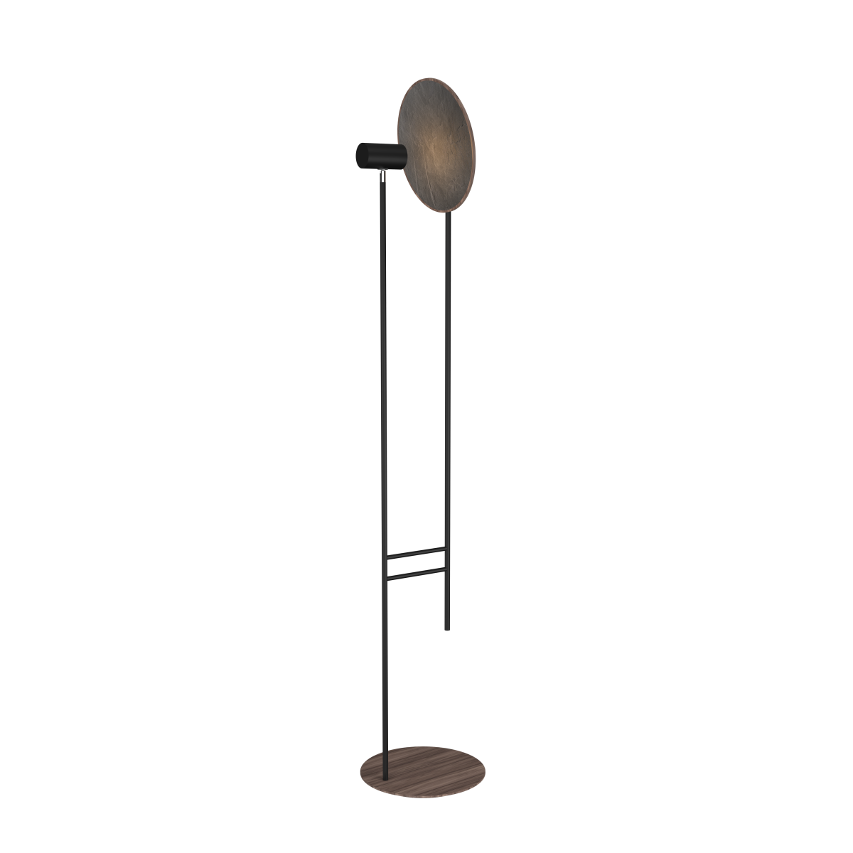 Accord Lighting 3064.18 Dot Accord Floor Lamp in American Walnut