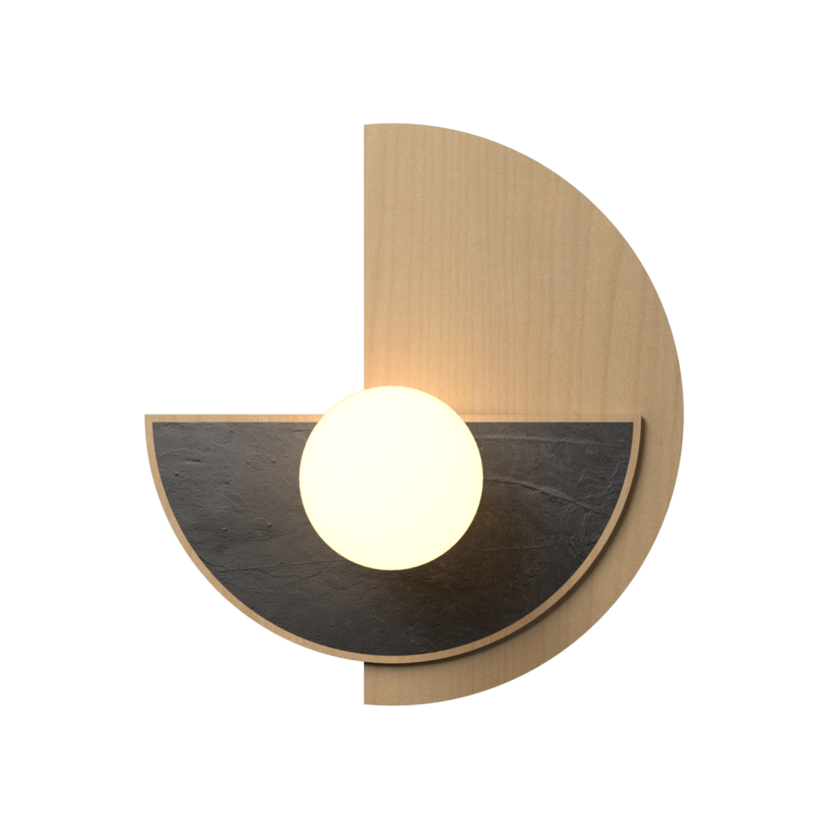 Accord Lighting 4257.34 Petra Accord Wall Lamp in Maple