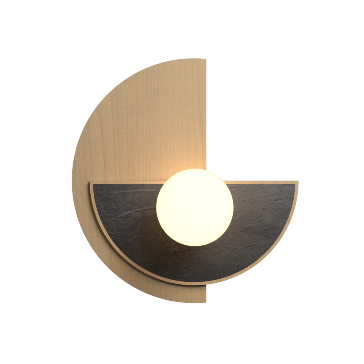 Applique murale Accord Lighting 4253.34 Petra Accord en érable