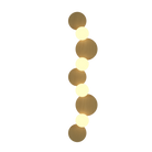 Applique murale Luna Accord Lighting 4224.49 en or organique