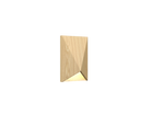 Accord Lighting 4227.45 Facet Accord Wall Lamp in Sand