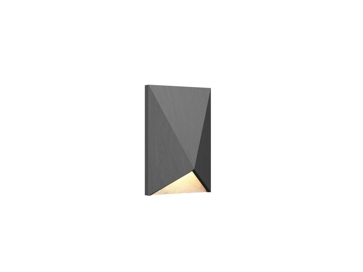 Accord Lighting 4227.50 Facet Accord Wall Lamp in Organic Grey