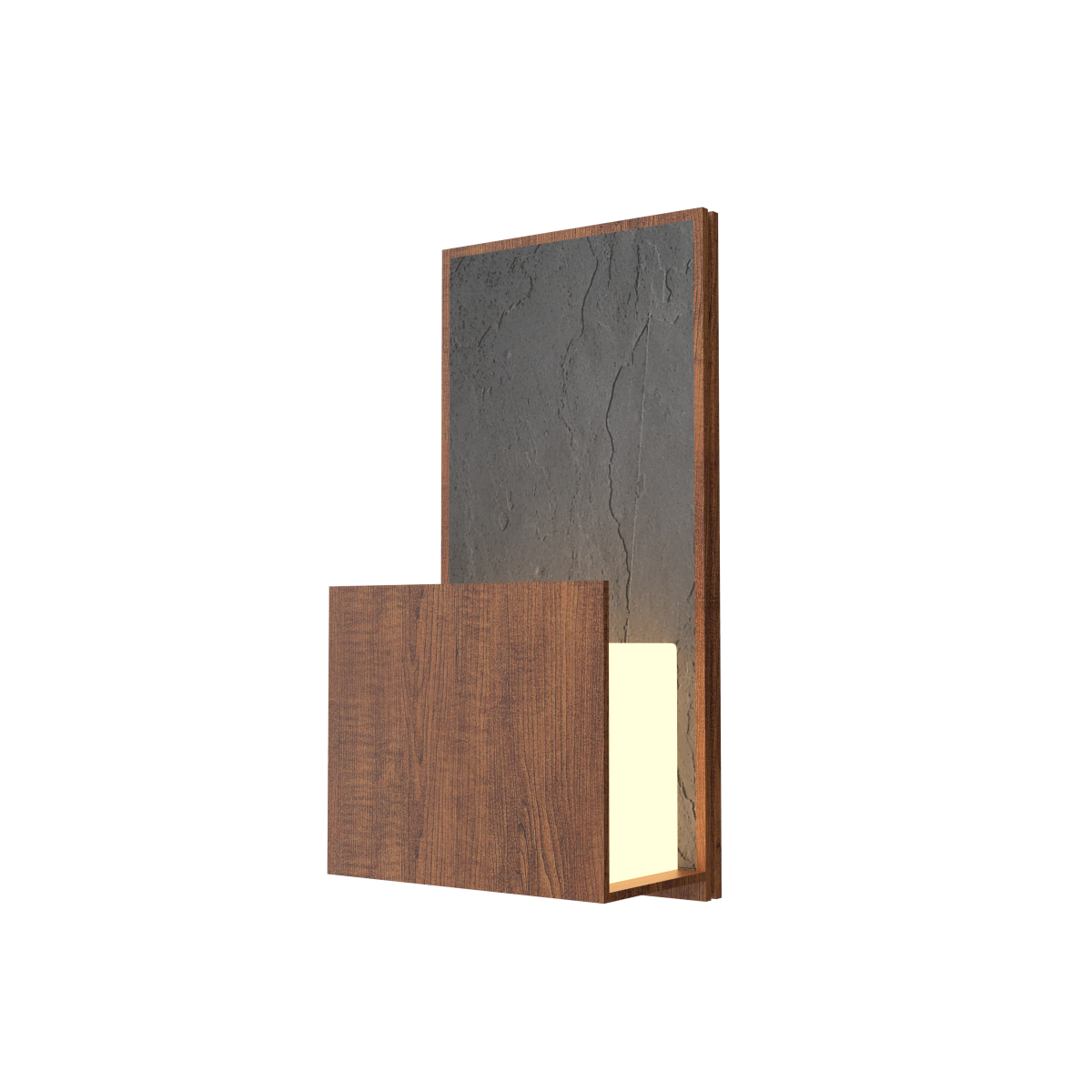 Accord Lighting 4232.06 Clean Accord Wall Lamp in Imbuia