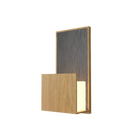 Accord Lighting 4232.09 Clean Accord Wall Lamp in Louro Freijo
