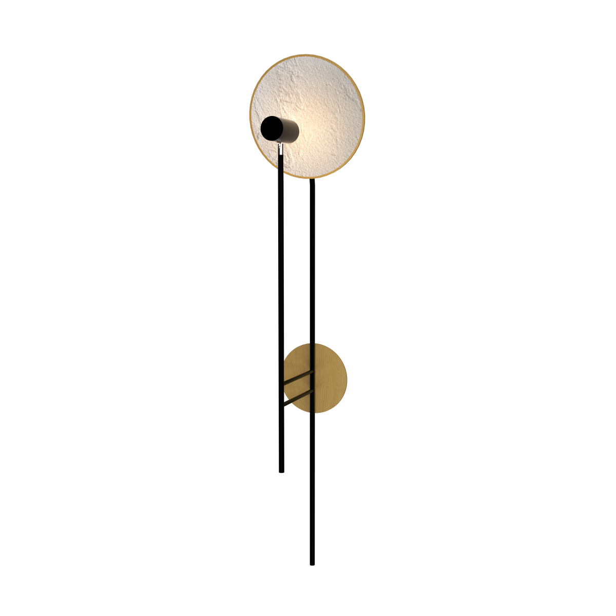 Accord Lighting 4246.49 Dot Accord Wall Lamp in Organic Gold