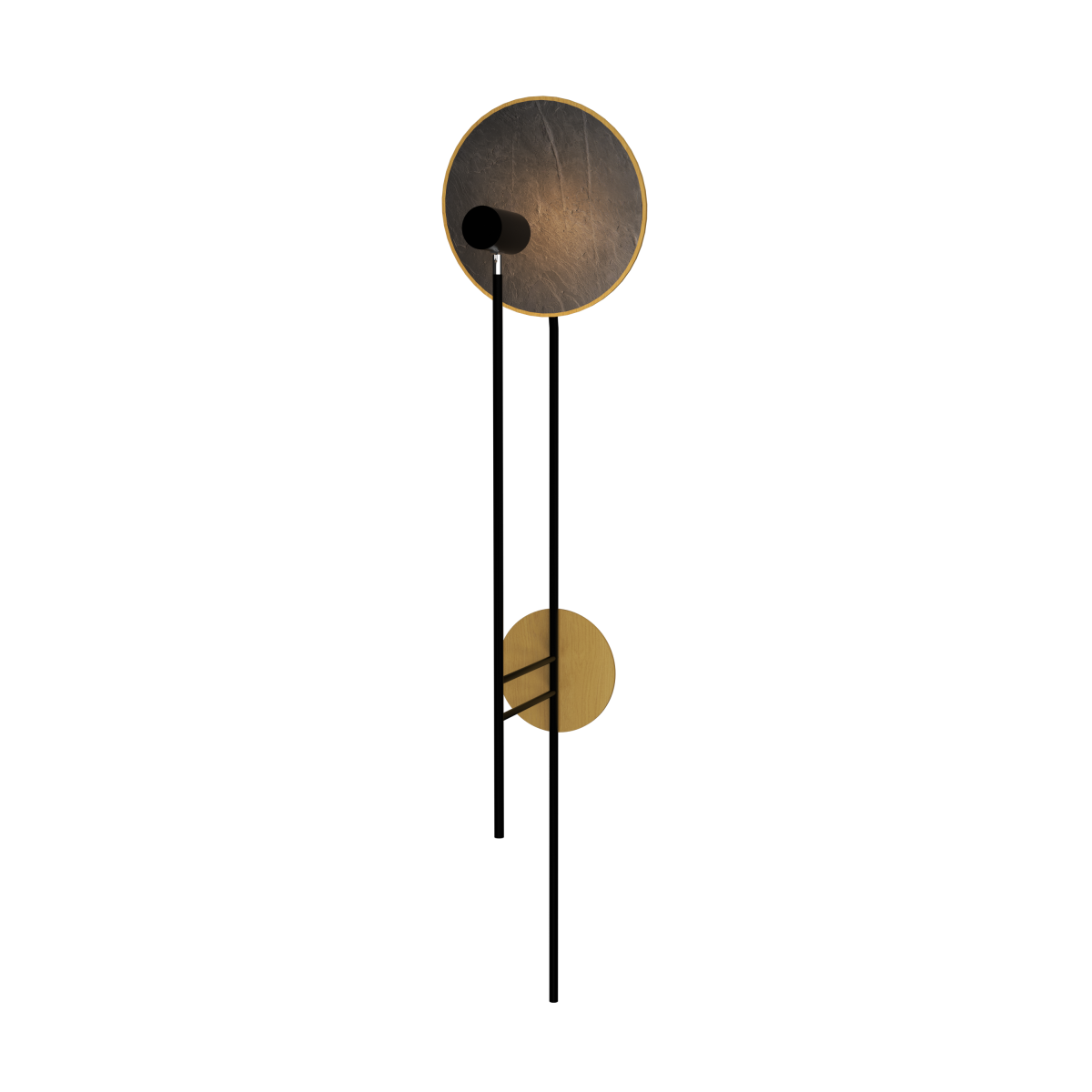 Accord Lighting 4249.49 Dot Accord Wall Lamp in Organic Gold