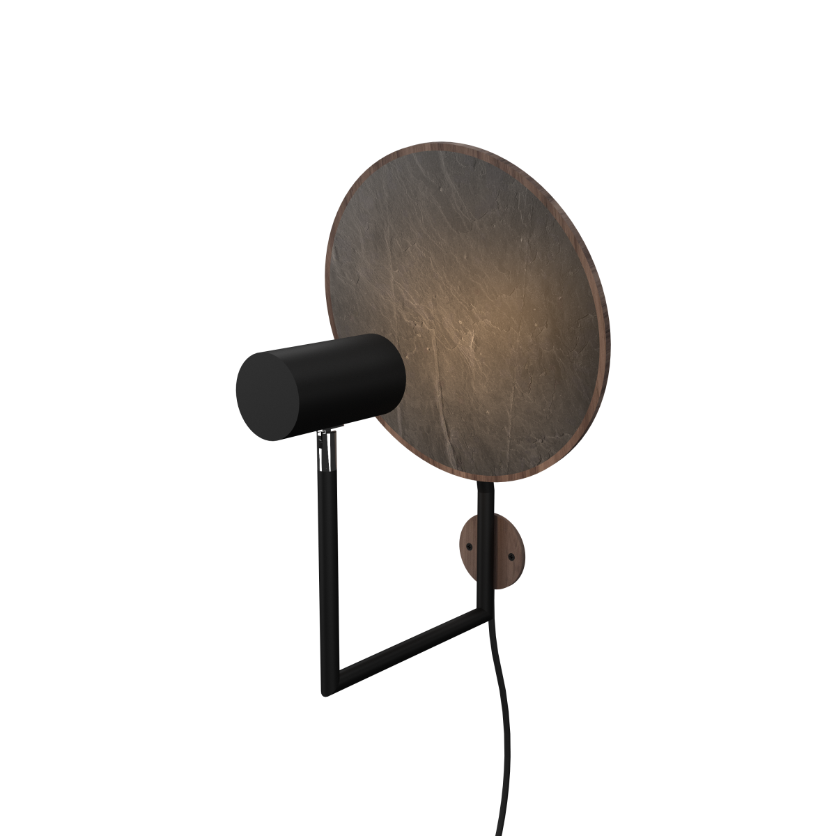 Accord Lighting 4251.18 Dot Accord Wall Lamp in American Walnut