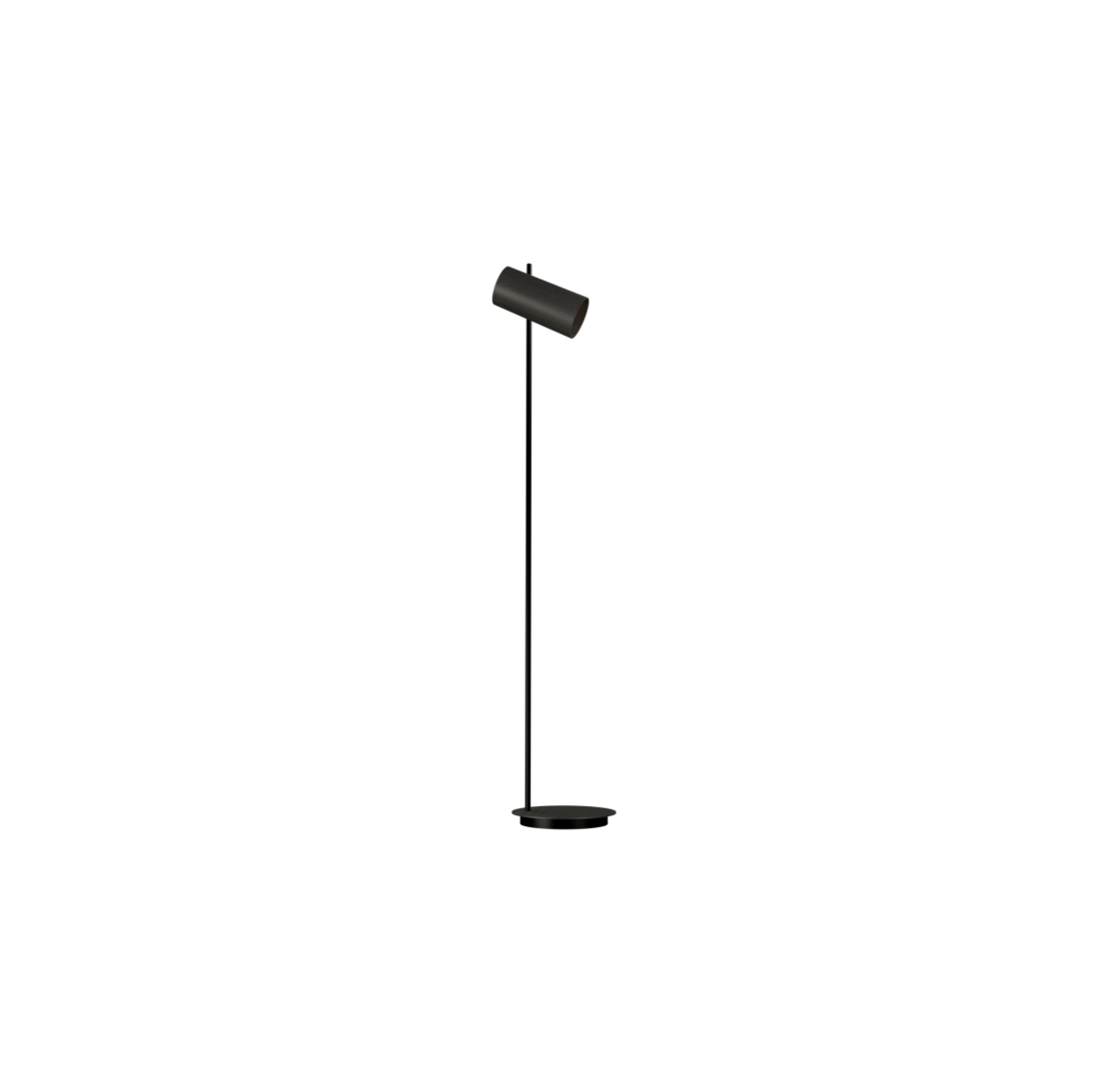Accord Lighting 3065.44 Cylindrical Accord Floor Lamp in Charcoal