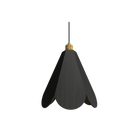 Accord Lighting 1655.44 Aura Accord Pendant in Charcoal