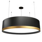 Accord Lighting 1550.44 Cylindrical Accord Pendant in Charcoal